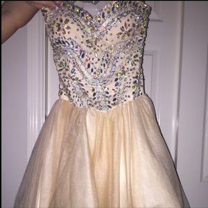 Blush Prom Short Formal